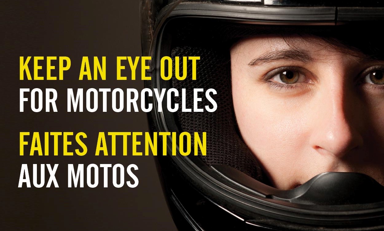 Canada keep an eye out for motorcycles